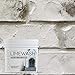 Romabio Classico Limewash Interior/Exterior Paint, Italian slaked-lime, One Coat, Cristallo White, 2.5L/0.67GAL