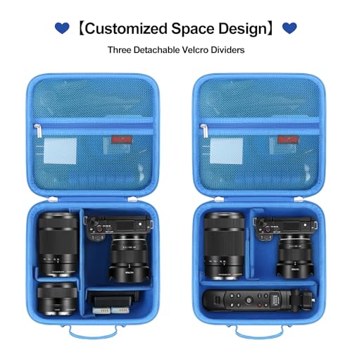 Image of Elonbo Case for Sony ZV-E10 / ZVE10 II /Alpha 6700 / A6400 / A6100 / A7 Camera