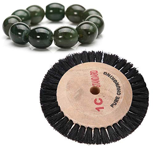 Image of Jewelry Jade Polishing Wheel Brush Buffing Wheel Brush Hair Brush Polisher Jewelry Tool Accessories Attachment [1C Diameter]