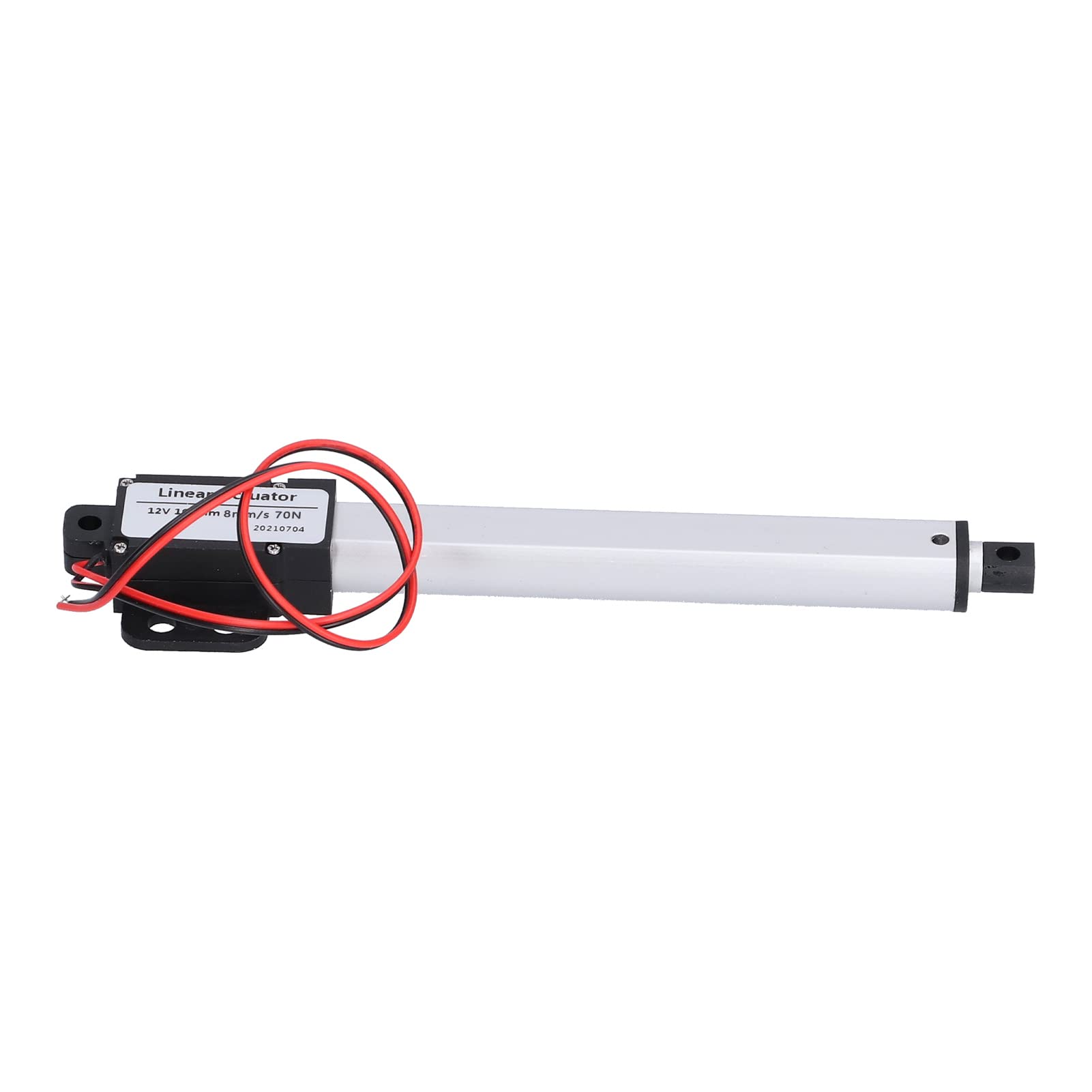 Fafeicy 12V 70N 0℃-40℃ Elektrischer Mini-Linearantrieb 100mm Hub, Leiser Betrieb mit Endschalter & Kurzschlussschutz für elektrische Hubtische, 8mm/s Geschwindigkeit