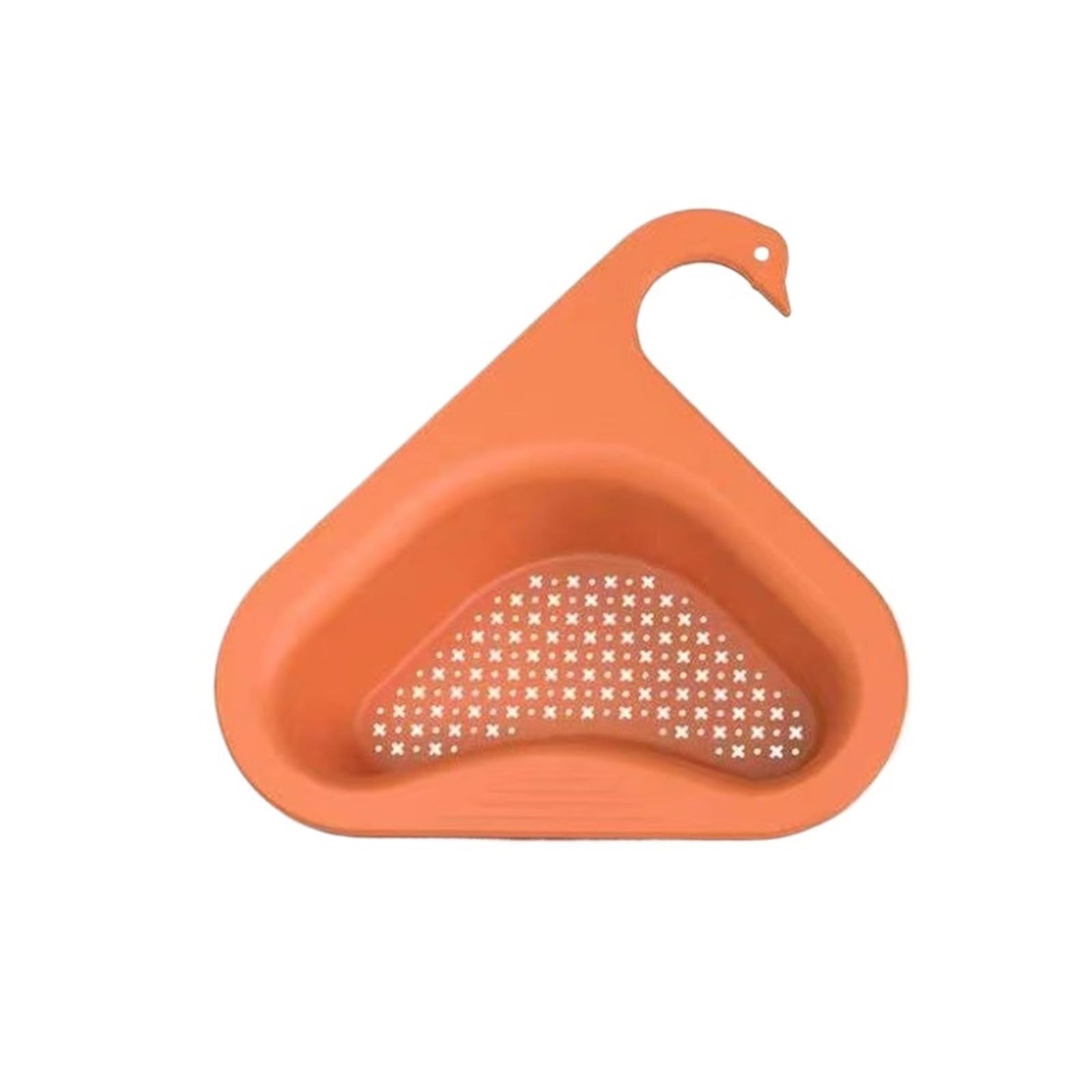WZPTLKIBAD Swan Drain Basket, Fruit Vegetable Sink Shelf Strainer