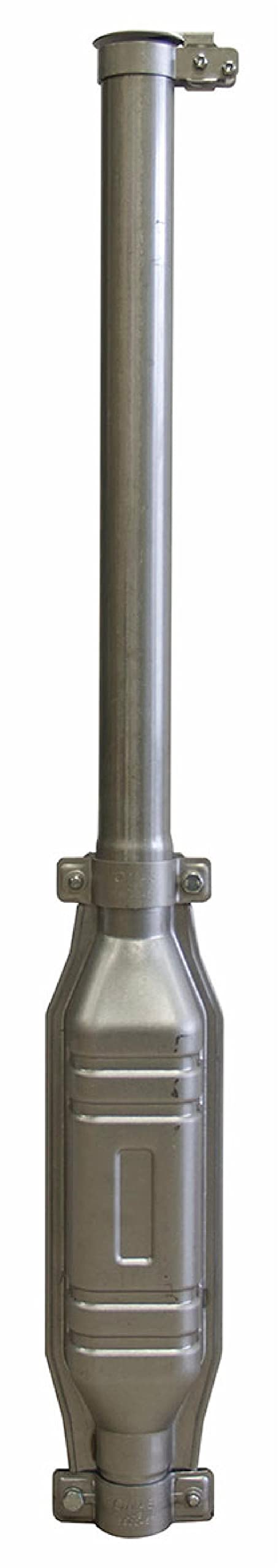Le gusta silenciador Tubo recto para Tractor Ø 45 mm en Acero de Titanio con revestimiento de Aluminio
