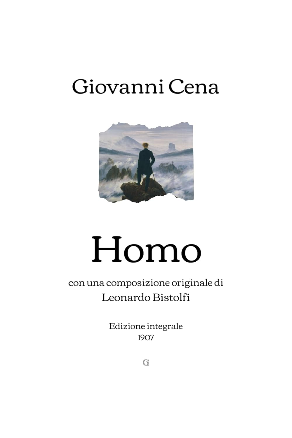 Homo con una composizione originale di Leonardo Bistolfi Edizione