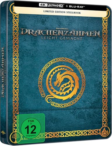 Drachenzähmen leicht gemacht - Limited Steelbook (4K UHD + Blu-ray)