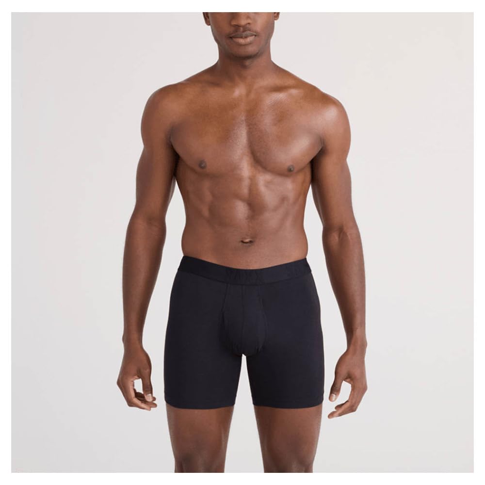 SAXX Underwear Co. Męskie bokserki chłodzące Droptemp Brief Fly Black