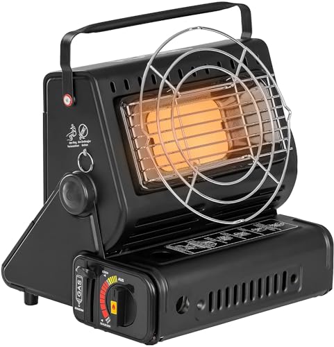 Gas Bullet ® Campingheizung & Campingkocher 2in1 | für Bajonett Ventil...