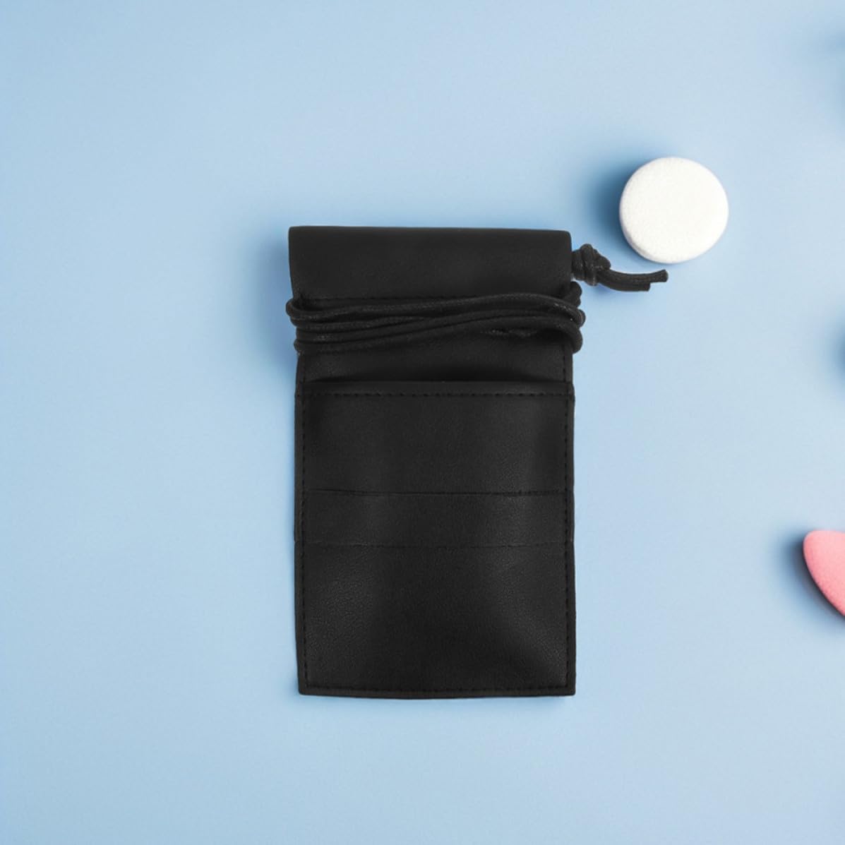 ULTECHNOVO 2pcs Pu Hairdresser Scissor Holder Pouch Large Capacity Portable Waist Bag for Salon Use with Stylish Professional Appearance and Convenient Crossbody Design