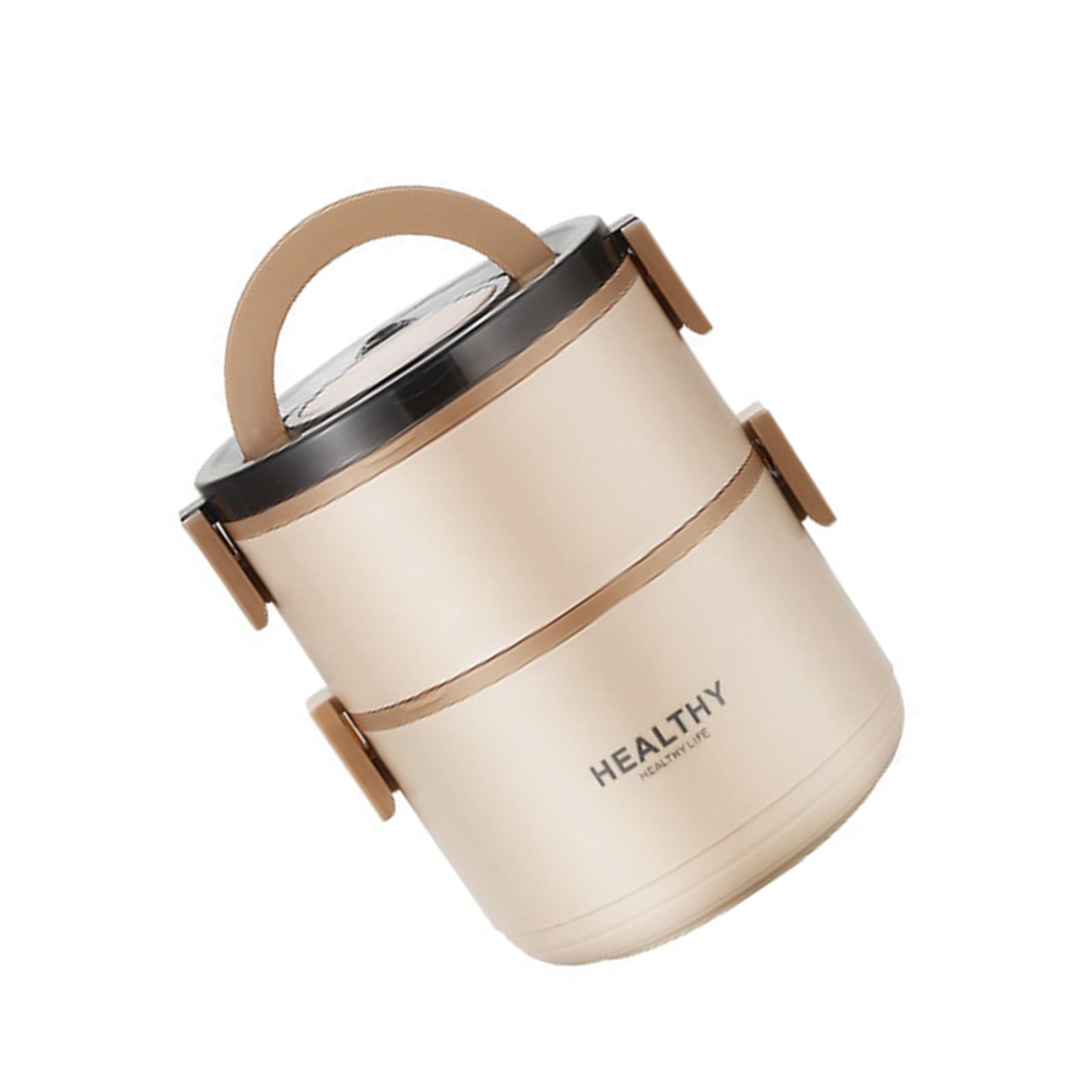 APGLSXY Nonrust Steel Stackable Meal Preps Container Heat Cold Retention Leak Proof Lid Portable for Picnics Camping Portable Nonrust Steel Lunch Box