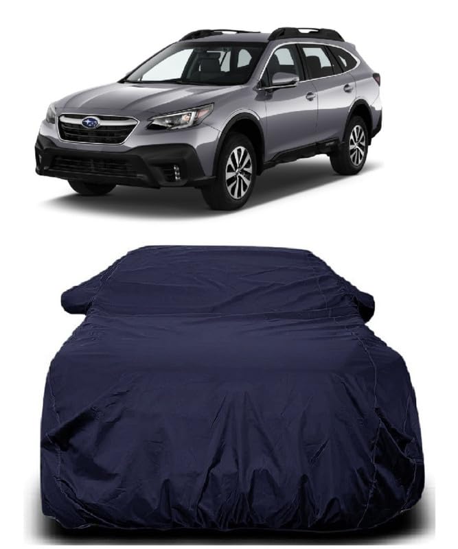 AUTOPRIME-Semi-Waterproof/UV-Protected/Dust-Proof/All-Weather Ultimate Shield Protection Car Body Cover Compatible with Variant Subaru Outback Side Mirror Pocket(Blue)
