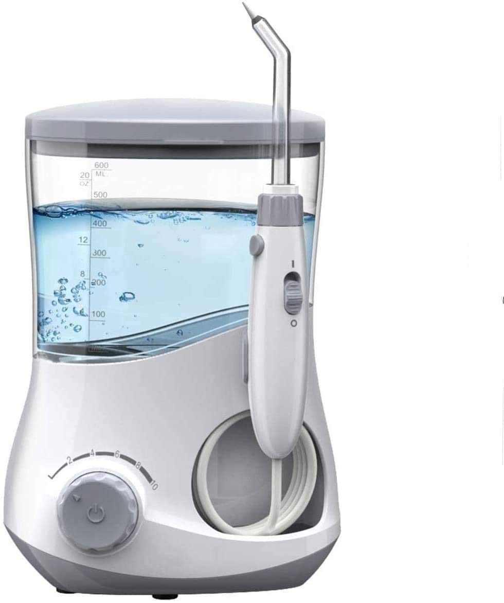 Water Flosser Water Flosser Teeth Cleaner for Family 6 Multifunctional Jet Tips IPX7 Waterproof 10 Adjustable Modes for