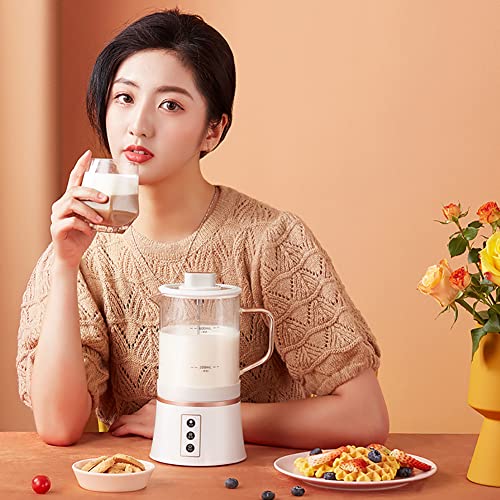 JJINPIXIU Elektrischer Haushaltsmilchaufschäumer, Automatischer Heißmilchaufschäumer, Elektrischer Milchaufschäumer… – Bild 3