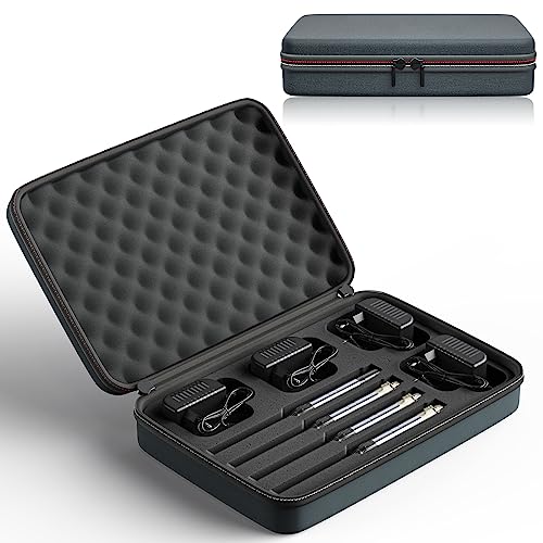 Controlador DMX Inalámbrico con Cajas, Transmisor/Receptor Inalámbrico DMX512 Controlador de luz de Iluminación LED Funciona con Controlador DMX para luz de Cabeza Móvil Barras LED Fiesta Disco