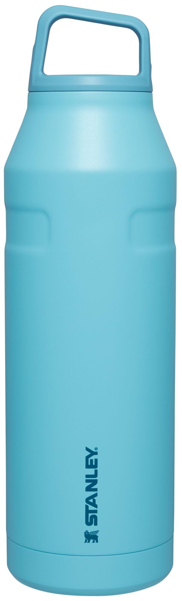 Stanley IceFlow Cap and Carry Water Bottle | Wide Mouth Twist Lid | Lightweight &amp; Leakproof for Travel &amp; Sports | Insulated Stainless Steel | BPA-Free