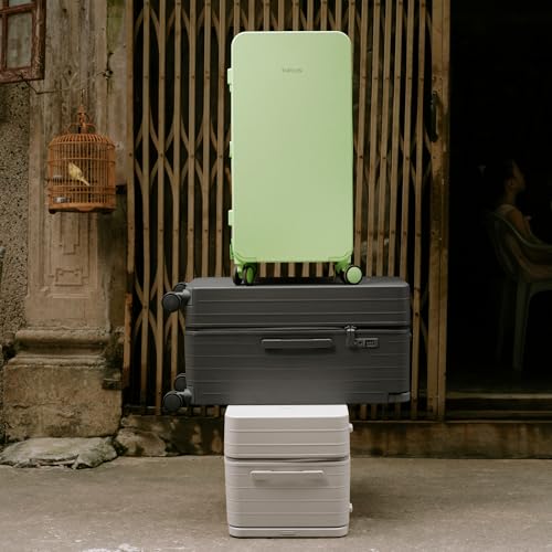 TUPLUS Suitcase Lightweight Luggage Hard Shell Suitcase with 4 Spinner Wheels Hold Check in Travel Case with TSA Lock,TRUNK Series 7