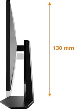AOC Q27G4XF 27 inch WQHD Gaming Monitor 180Hz, Fast IPS Panel, 1ms GtG, HDR10, G-Sync Compatible, Height Adjustment, (2560x1440 HDMI 1x 2.0 DP 1x 1.4) Black