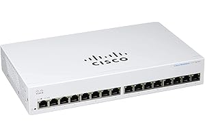 16 Port Gigabit Ethernet Switch with Limited Lifetime Protection: Cisco Business CBS110-16T