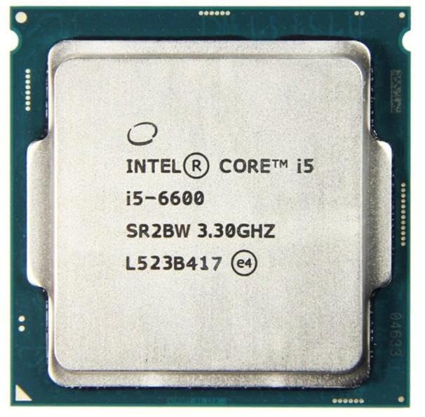 Core i5 6600 Intel Core i5 – 6600 processore Quad-Core 3.3 GHz