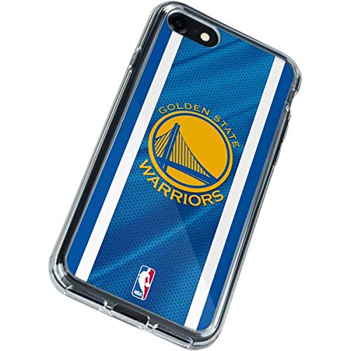 Skinit Clear Phone Case Compatible With Iphone Se - Officially Licensed Nba Golden State Warriors Jersey Design #TOP10