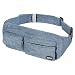 Waist Pocket Travel Pouch: EOTW Sports Phone Holder Travel Pocket Fanny Pack Running Belt Waist Pack Money Belt Pocket For iPhone 6 6S Plus 5S, Galaxy S4 S5 S6 S7 Edge, Note 5 4 3, LG G3 G4 G5-Blue