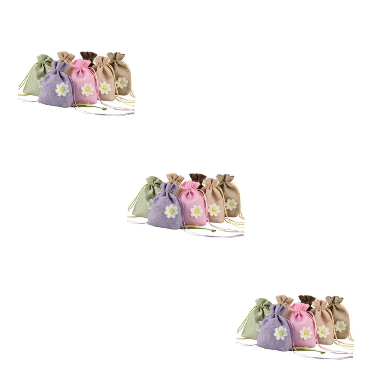 PRETYZOOM 36 Pz macchie di moquette arredamento di halloween supporto da parete per telefono borsa di lino con coulisse bustina busta vuota Borsa morbida Piccolo e fresco regalo bambino