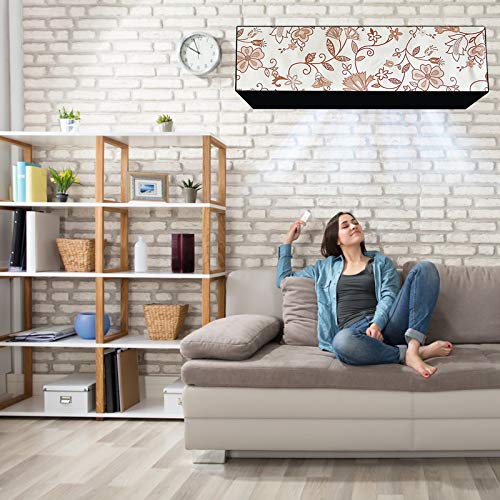 Image of Polycarbonate Water & Dustproof Split Ac Cover for Mitsubishi 2.2 Ton 3 Star, Srk25css-s6, Black (Color20)