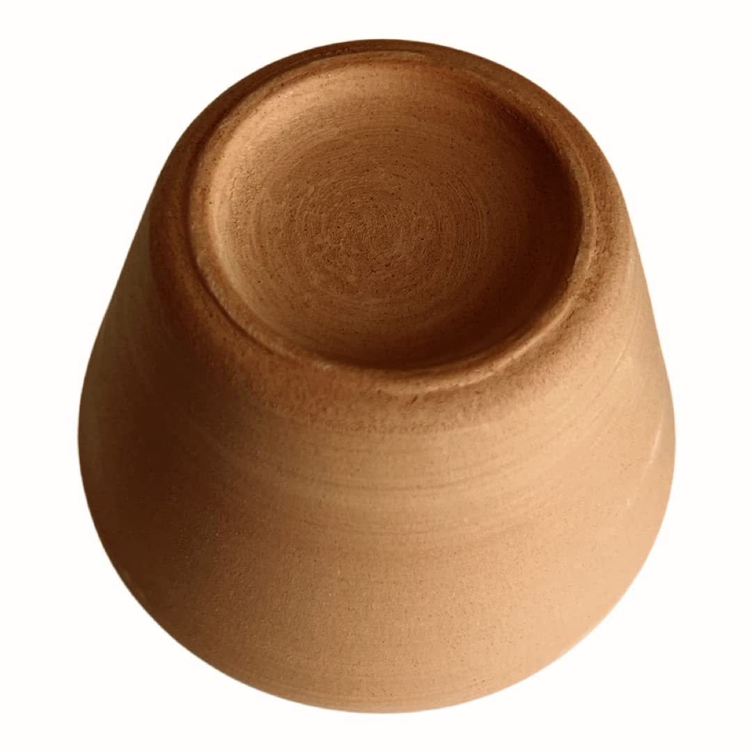 Regalami.shop set di 20 vasetti Deruta in terracotta rossa cm 8x6 per piante (20)