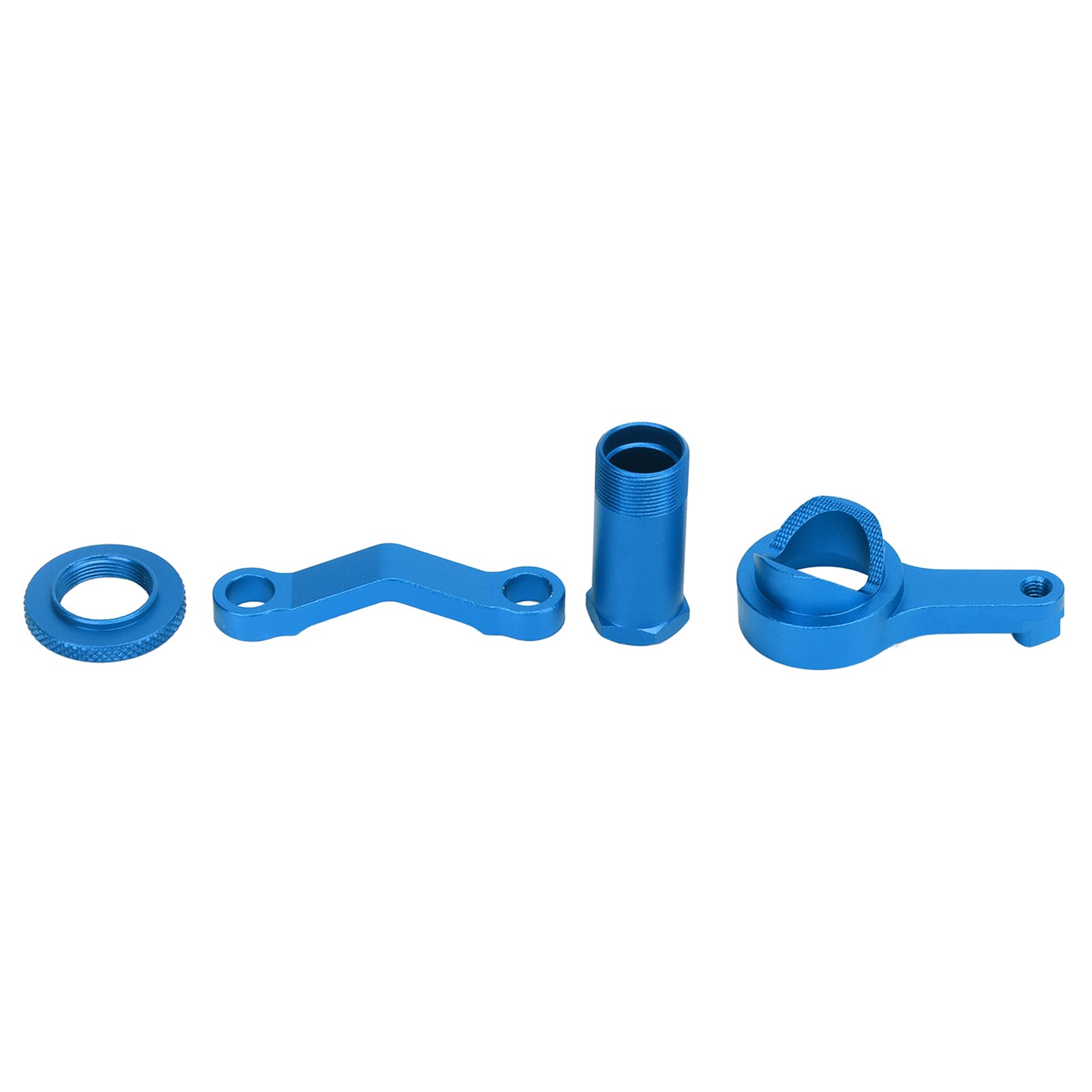 Kit De Piezas De Repuesto De Aluminio Para Coche RC Traxxas Slash 1/10 4x4, Brazos Oscilantes Y Dirección Delantera Y Trasera, Mejora De Rendimiento