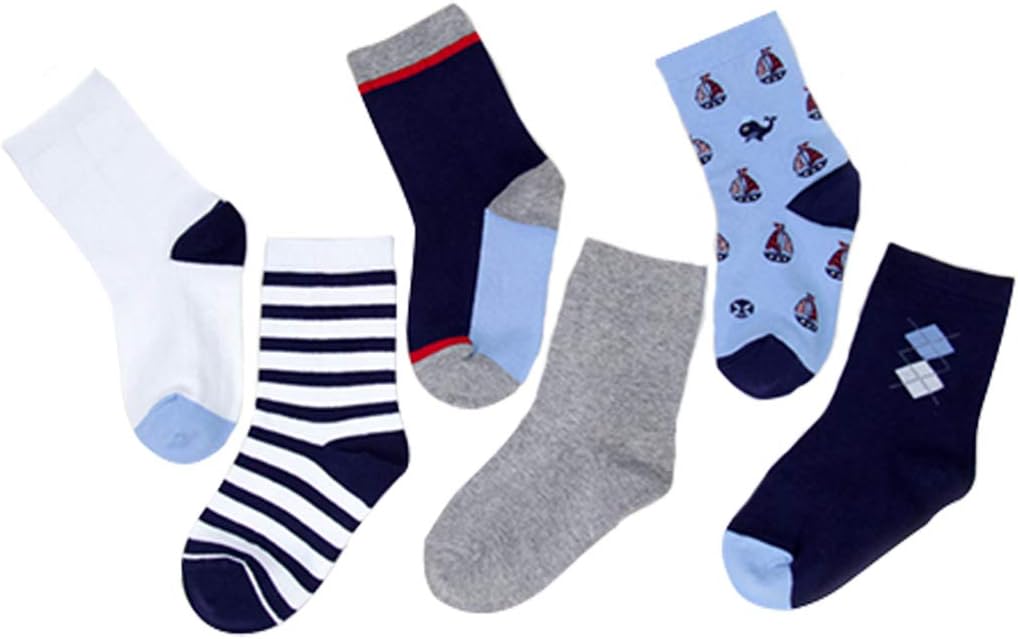 Kids Socks 6pack - 5 Kinds