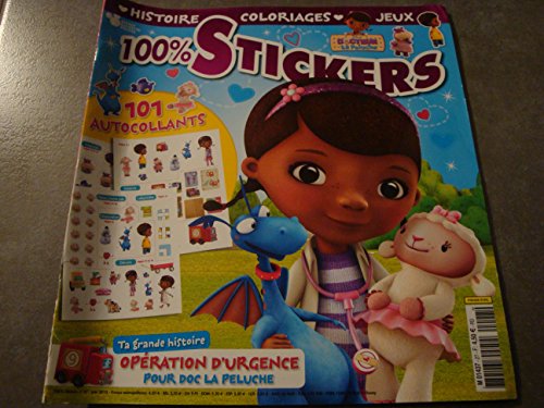 100% STICKERS MAG N°27 !! "DOCTEUR LA PELUCHE" + 101 AUTOCOLLANTS