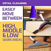 ProTeam Backpack Vacuums, ProVac FS 6 Commercial Backpack Vacuum with HEPA Media Filtration and Restaurant Tool Kit, 6 Quart, Corded — image 10