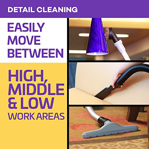 ProTeam Backpack Vacuums, ProVac FS 6 Commercial Backpack Vacuum with HEPA Media Filtration and Restaurant Tool Kit, 6 Quart, Corded by ProTeam - Image 9