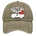 This is My Good Side Distressed Baseball Hat for Men Funny Washed Cotton Adjustable Hat