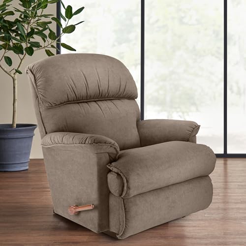 Image of LA Z BOY American Import Cardinal Single Seater Manual I-Clean Fabric Reclina Rocker Recliner Sofa | Premium Durable Iconic Comfort Home Design | Living Room Relax Seating Chair | I Hallendale Wicker