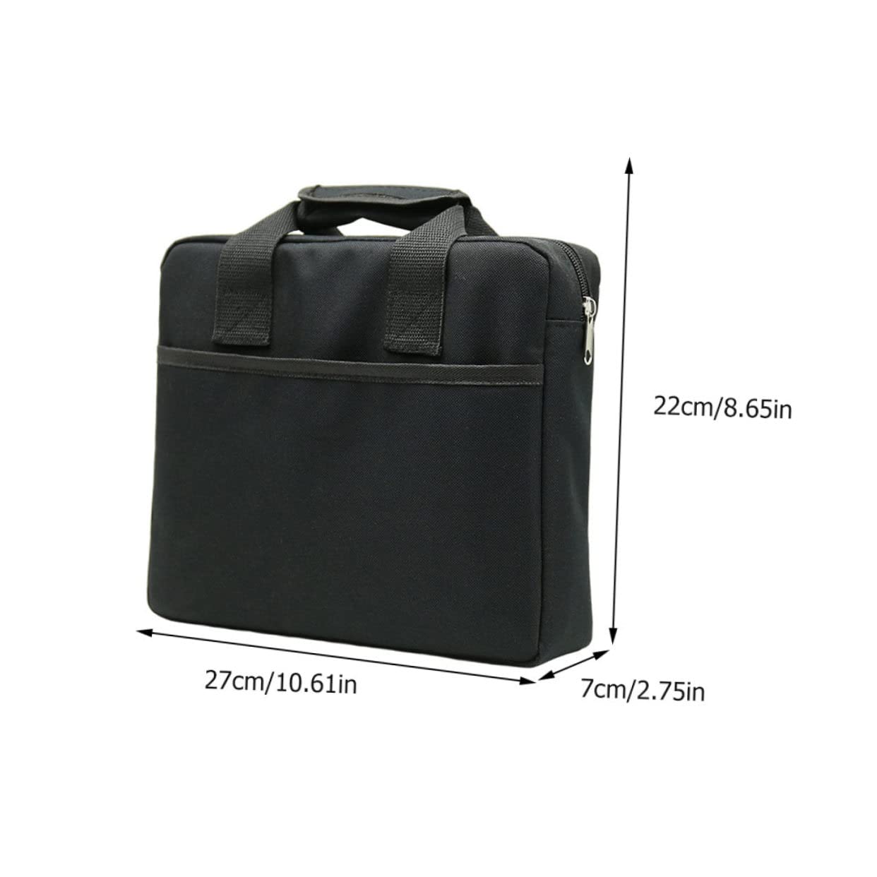 FAVOMOTO Guitar Effector Bag Compact Oxford Storage Container Shockproof and Easy to Carry