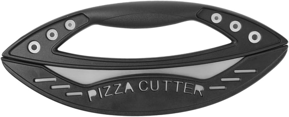 Pizza Cutter Multi Functional Slicer for Dough Bread Pastry Ergonomic Handle Metal Kitchen Tool for Pizza Lovers Pizza Cutter Multi Functional Slicer for Dough Bread Pastry Ergonomic Handle Metal Kitchen Tool for Pizza Lovers