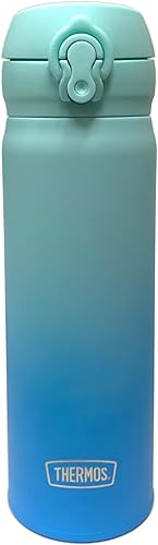 Thermos Vaso ligero de acero inoxidable aislado al vacío (menta degradado, 16 onzas)