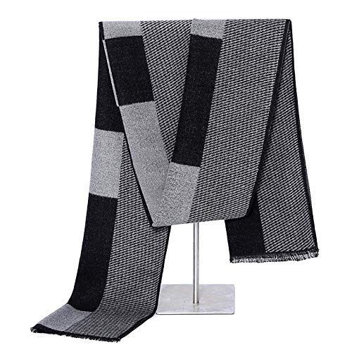 Fashions Mid-Check Design Cashmere Mufflers Cum Scarves Cum Stoles Woolen Men and Women Casual Scarf Soft And Warm-image-22