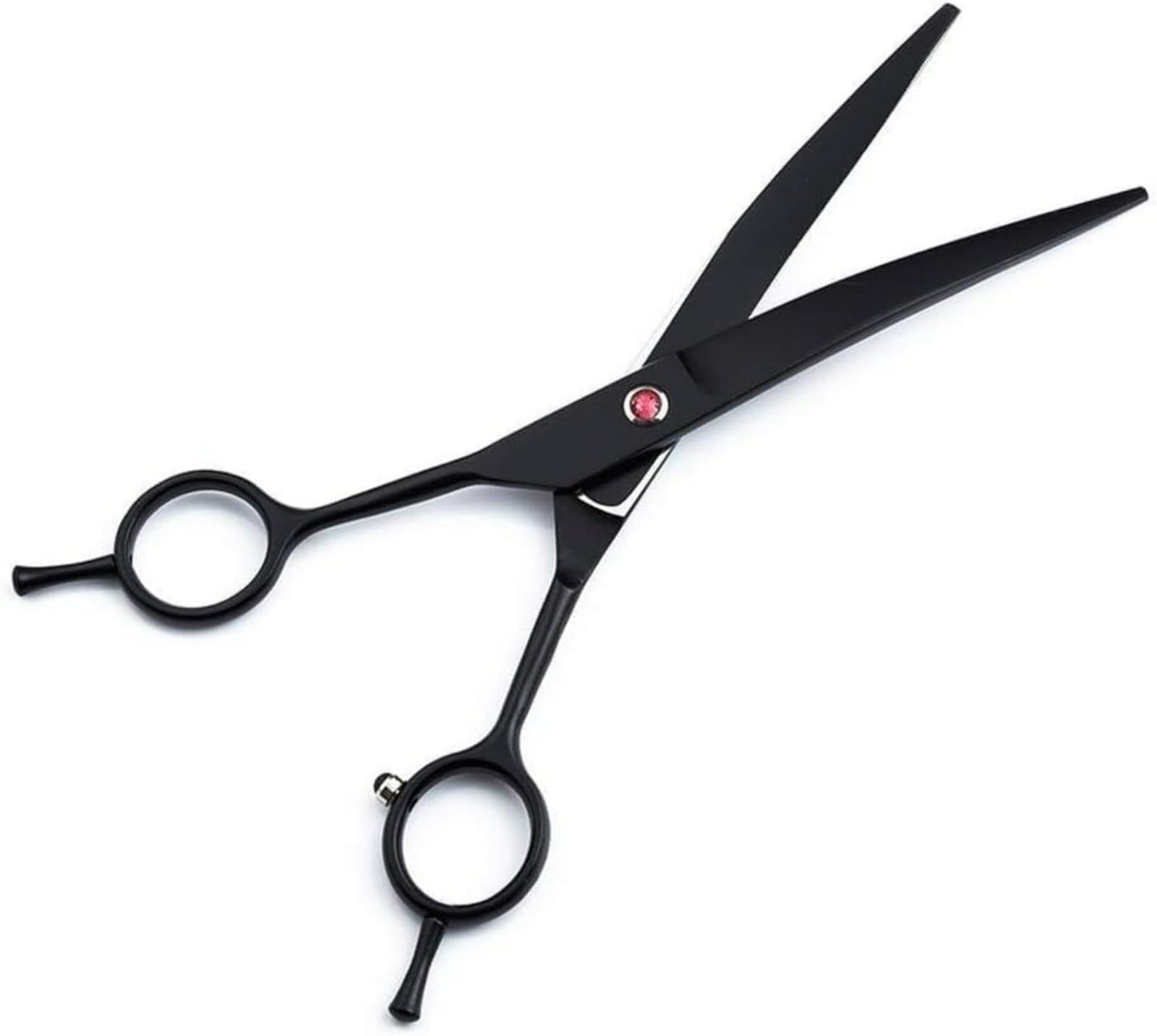 17,8 cm professionelle Fellschere für Linkshänder, Edelstahl, für Ganzkörper- und Gesichtspflege