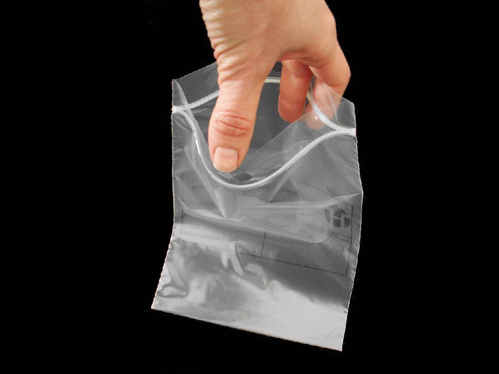 500 Zip Lock Bags 200 x 300 mm 20 x 30 cm Food Grade Plastic CEE 50 Micron Food Safe Freezer Recyclable Packaging Bag - 4