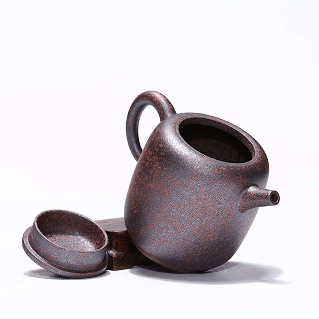 Ceramiczny czajniczek kwiat czajniczek fioletowy glina czajniczek ręcznie robiony czajniczek popołudniowa herbata impreza salon domowy czajniczek dzbanek do herbaty ceramiczny