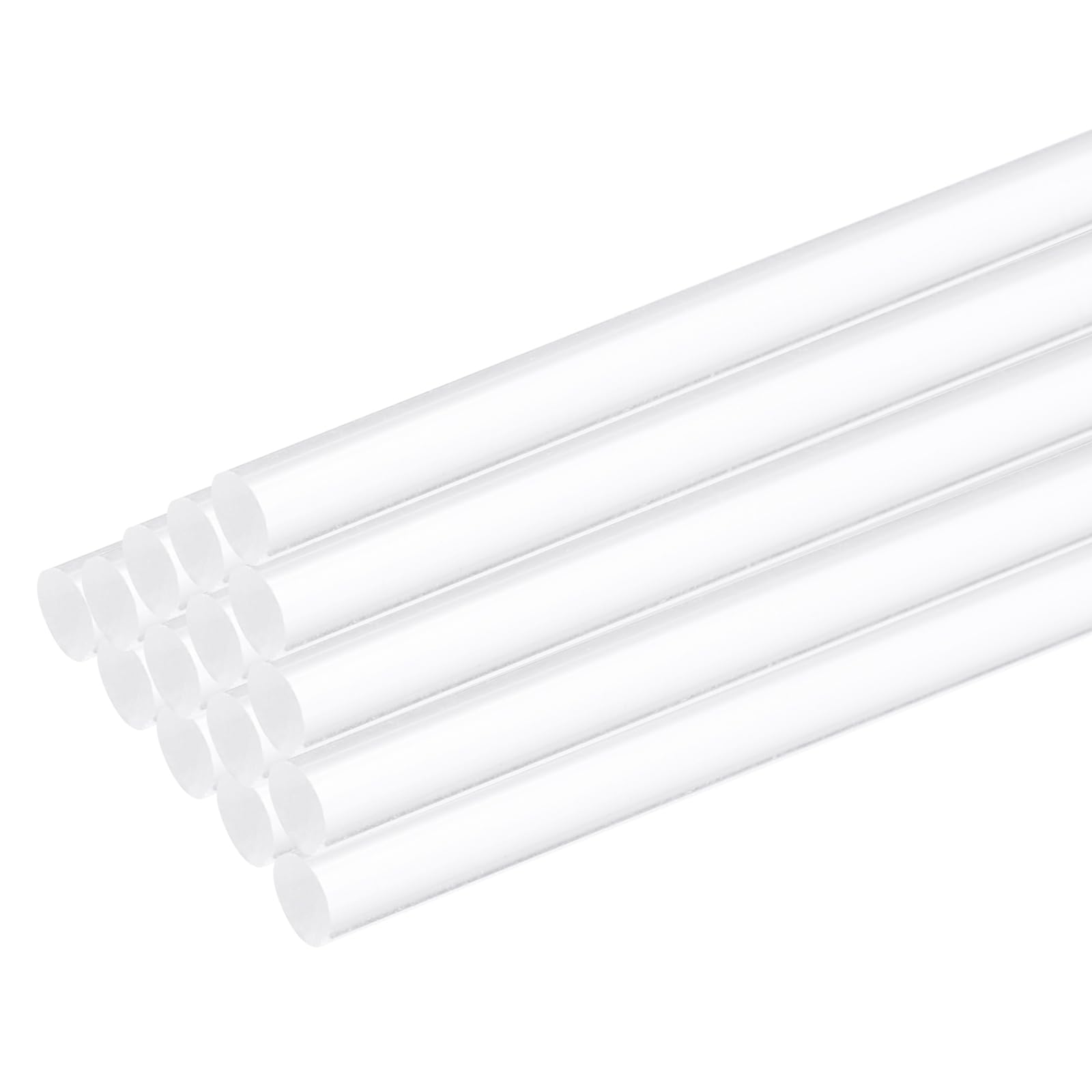 Acrylic Dowel Rods - 8 Clear Sticks for DIY Crafts -10