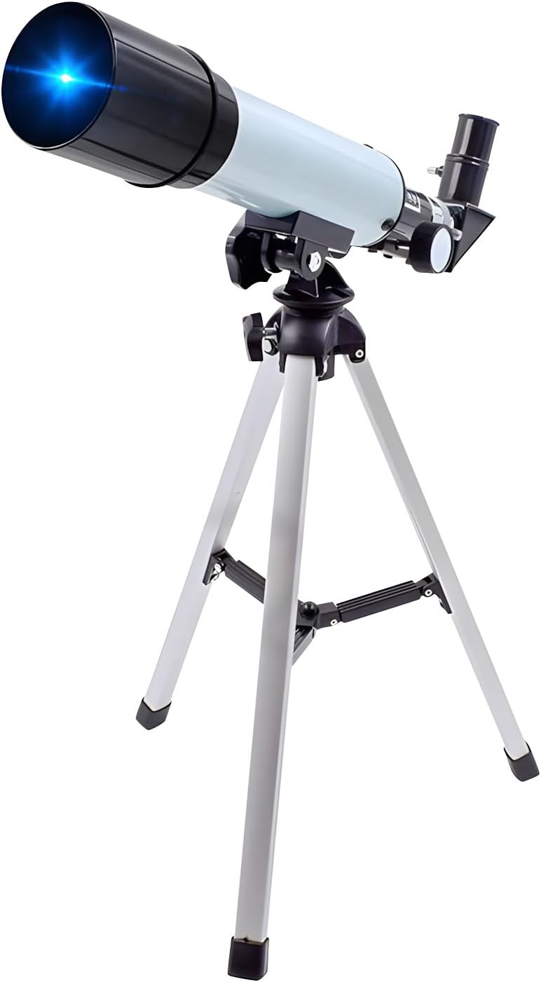 Astronomical with 20x to 100x Magnification for Exploring Moons and Star Ideal Gifts for Ages 6 to 12 Light Weight Aluminum Alloy Astronomical