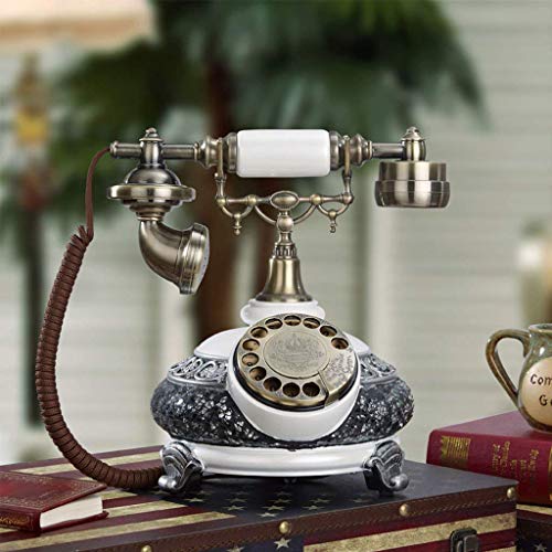 Retro Telefon Festnetz/Metall/Drehwahltelefon/Schnurlostelefon/mit Anruferkennung