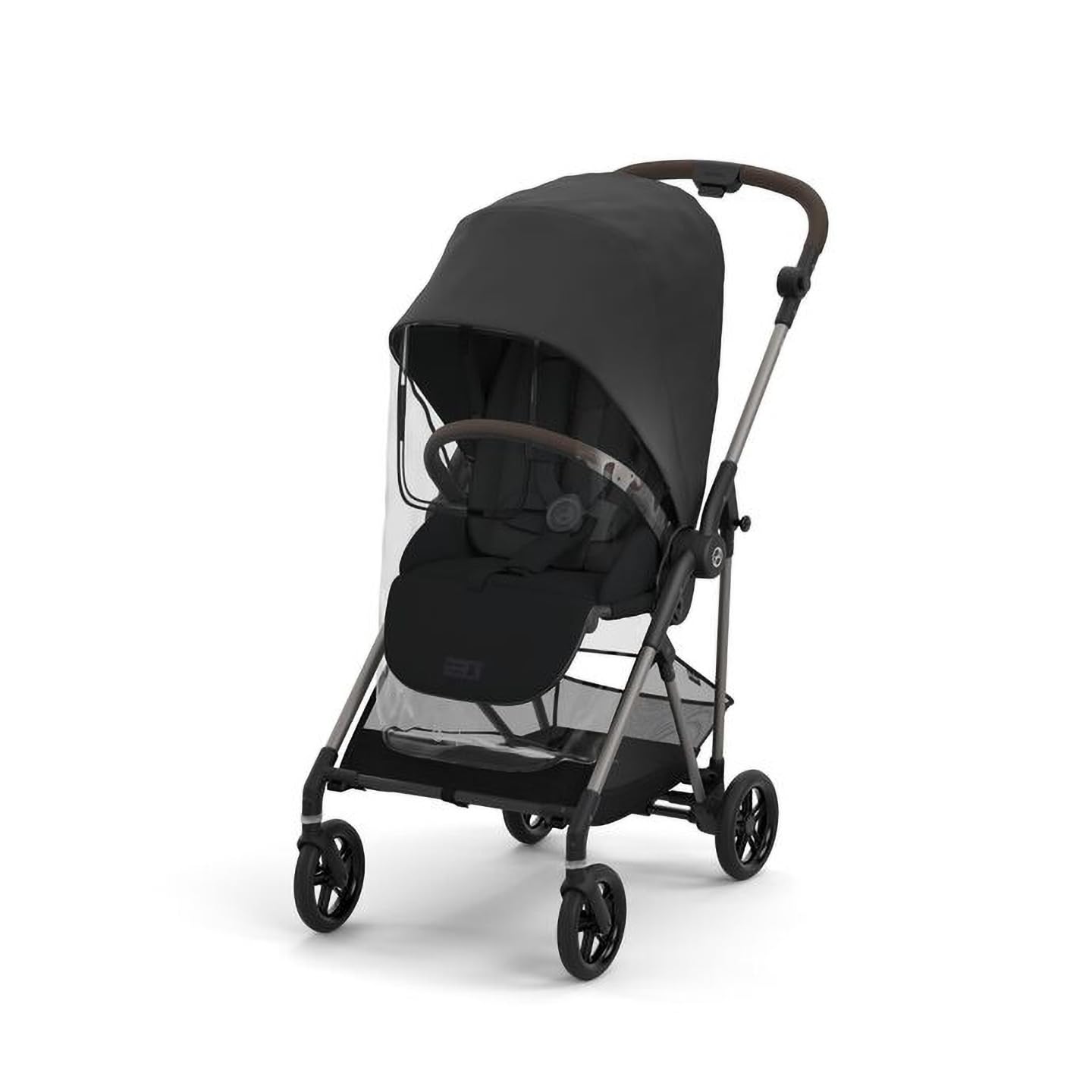 Stroller raincover for Cybex Melio, Black