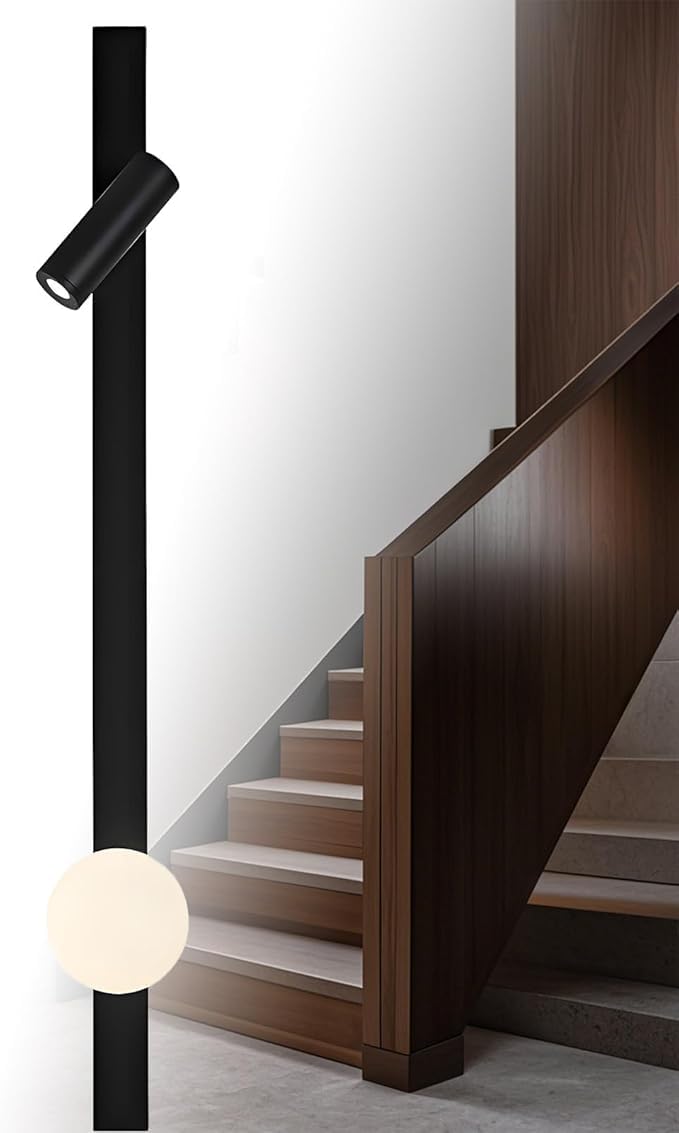HYJAUSXB LED Wall Lamp - Modern Minimalist Lighting Fixture for Hotels and Living Rooms in Home Hotel Spaces