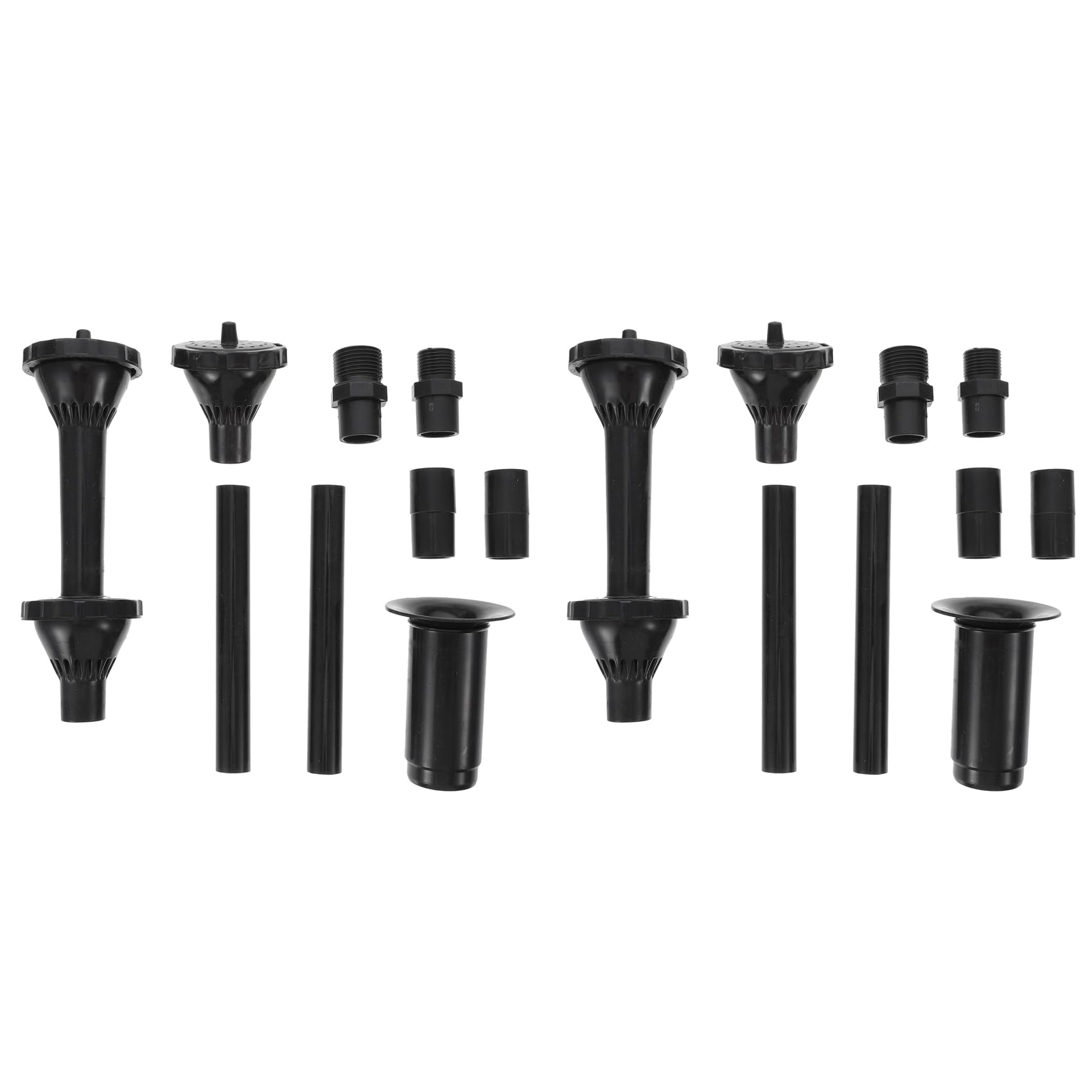 Hndhbfgrt 2X Fountain Pump Nozzle Set Water Heads Pond Submersible Pump Pool Multifunctional Nozzle L