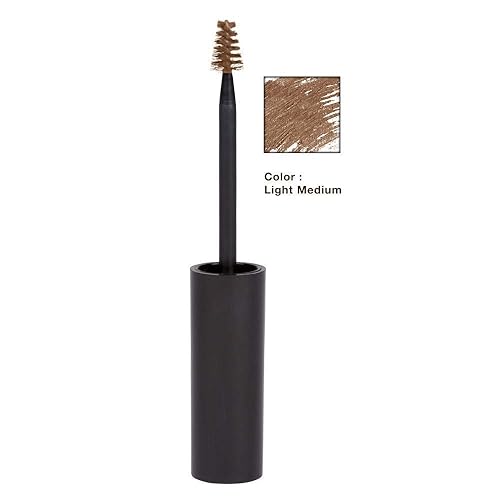 Miniatura 9 de Gel para cejas Elizabeth Mott. Tinte y relleno para cejas Queen of the Fill Cepillo para rellenar cejas y cubrir canas, resistente al agua, larga