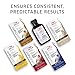 COLORCHARM Permanent Liquid Hair Color for Gray Coverage| 7N Medium Blonde | 1.4 Fl Oz