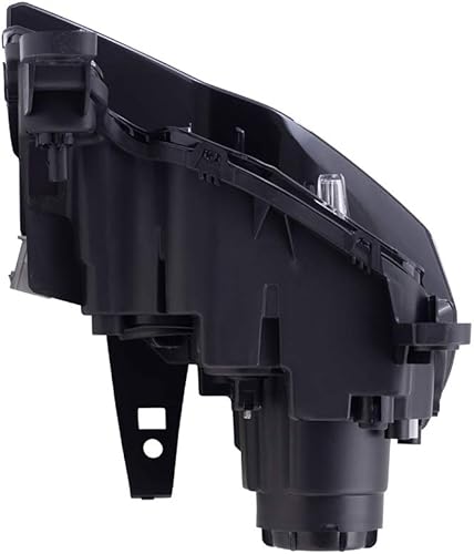 Miniatura 7 de Brock Faro halógeno de repuesto con bisel negro compatible con Jeep Grand Cherokee 2017-2021