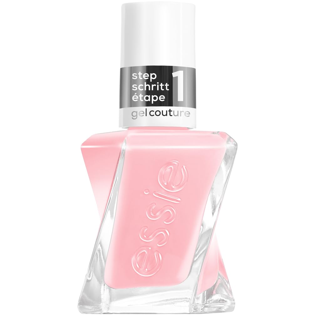 Essie Gel-Like Nail Polish, Lasts Up To 15 Days, With Flex.e Gel Technology, No Chipping, Glass-Like Shine, Vegan Formula, Couture, 505 Gossamer Garment, 13.5 ml